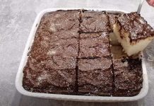 Ova torta od kokosa bez jaja sa preslatkom čokoladnom glazurom nije samo brza i pristupačna, već je i toliko neodoljivo sočna da će nestati u trenu.