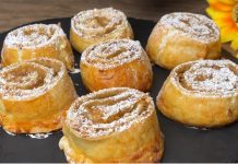 S lisnatim tijestom pri ruci, jednostavno naribajte dvije jabuke i vaša će slastica biti gotova za samo 10 minuta!