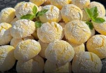 Mekani keksići sa limunom 🍋 koji se tope u ustima