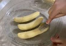 Ako imate 2-3 banane i puding napravite savršen kolač za 10 minuta