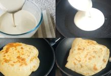 Pripremite za samo 5 minuta! Nema potrebe za kvascem ili valjanjem.