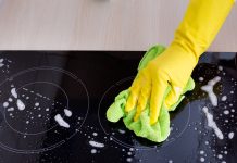 Metode za uklanjanje ogrebotina sa staklene površine peći.