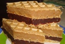 Pripremljeni u samo deset minuta, ovi čokoladni vafli izrađeni su prema tradicionalnom receptu koji se prenosi od bake.