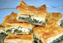 PRHKA PITA SA ŠPINATOM I SIROM 🥬🧀 – Bogat i kremast nadjev obavijen zlatnom koricom od putera. Ovo je idealan slani užitak!