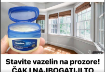 Nanesite vazelin na prozore! ČAK I NAJBOGATIJI TO RADE!