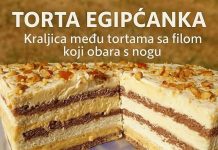 Torta “Egipćanka”