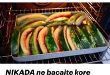 NIKADA ne bacajte kore lubenice: Stavite ih u pleh i uključite rernu. Žao mi je što nisam probao ranije