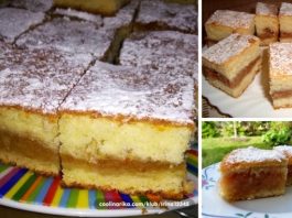 Kolač s jabukama. Ova torta je delikatna i glatka, zaista je divan užitak…