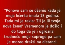 Mislio je da je sve U REDU posle toliko GODINA ali onda je usledio pravi ŠOK!