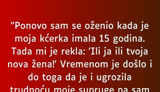 Mislio je da je sve U REDU posle toliko GODINA ali onda je usledio pravi ŠOK!