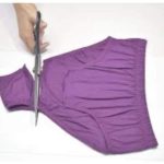 Ne bacajte svoje stare gaćice: Samo odrežite OVAJ dio i vidite šta možete napraviti od njih!