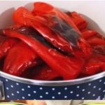 Pečena paprika sa belim lukom za zimnicu