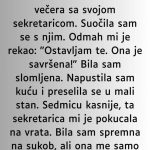 Zatekla sam muža kako večera sa svojom sekretaricom…”
