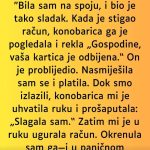 Bila sam na spoju, i bio je tako sladak