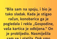 Bila sam na spoju, i bio je tako sladak