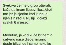 “Svekrva će me u grob otjerati, kaže da imam ljubavnika…”