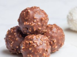 DOMAĆE FERRERO ROCHER KUGLICE-GOTOVE ZA SAMO 20 MINUTA !🌰🌰🌰