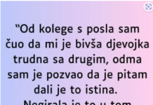 “Od kolege s posla sam čuo da mi je bivša djevojka trudna sa drugim…”