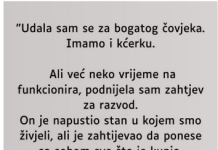 “UDALA SAM SE ZA JAK0 B0GAT0G Č0VJEKA IMAMO I KĆERKU…”