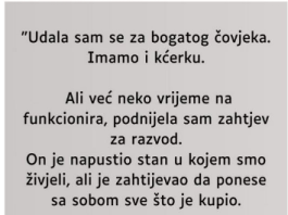 “UDALA SAM SE ZA JAK0 B0GAT0G Č0VJEKA IMAMO I KĆERKU…”