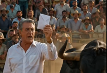 NUDIM OGROMNI IZNOS KO MOŽE UPITOMITI OVOG BIKA! “ – povikao je bogati zemljoposjednik, podižući kovertu punu novca iznad glave… Svi muškarci u masi su se odmah povukli, sve dok 15-godišnji dječak nije ušao u arenu – a onda se desilo nešto što niko nije očekivao 😳😳