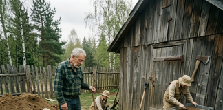 😲😲😲 Punih 10 godina je ignorisao čudno brdo iza svoje štale… sve dok jednog dana nije uzeo lopatu i shvatio da je cijelo vrijeme hodao pored nečega što je trebalo ostati zakopano.