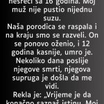 “Moj sin je stradao u nesreći sa 16 godina…”