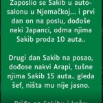 U Njemačkoj je Sakib nedavno postao član jednog auto salona