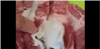 VIDEO Puljanin kupio meso iz kojeg je iscurilo nešto odvratno, pogledajte snimku