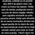 Prije dvije godine, dok sam studirala