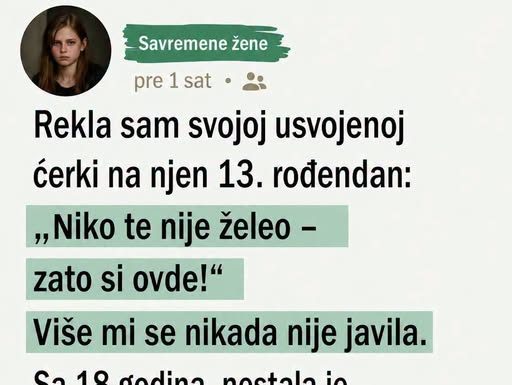 Nestanak ćerke i porodična tajna koja je promenila sve: Priča o istini, greškama i iskupljenju