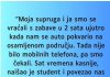 “Supruga i ja smo se vracali sa zabave u 2 ujutro i auto nam staje na osamljenom mjestu…”