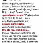 Roditelji su kuću ostavili rođaku jer nemam djecu: Nisu znali da ću uskoro postati majka